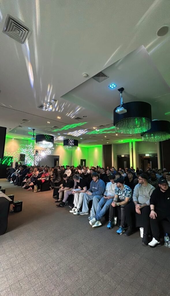 Packed EGN Creators event audience